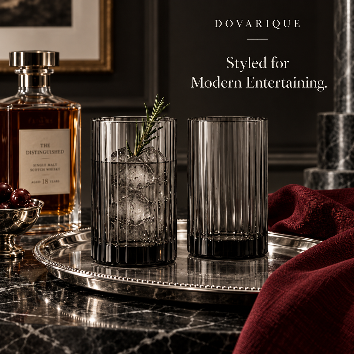Leafvessa®| Serein Smoke Highball Set
