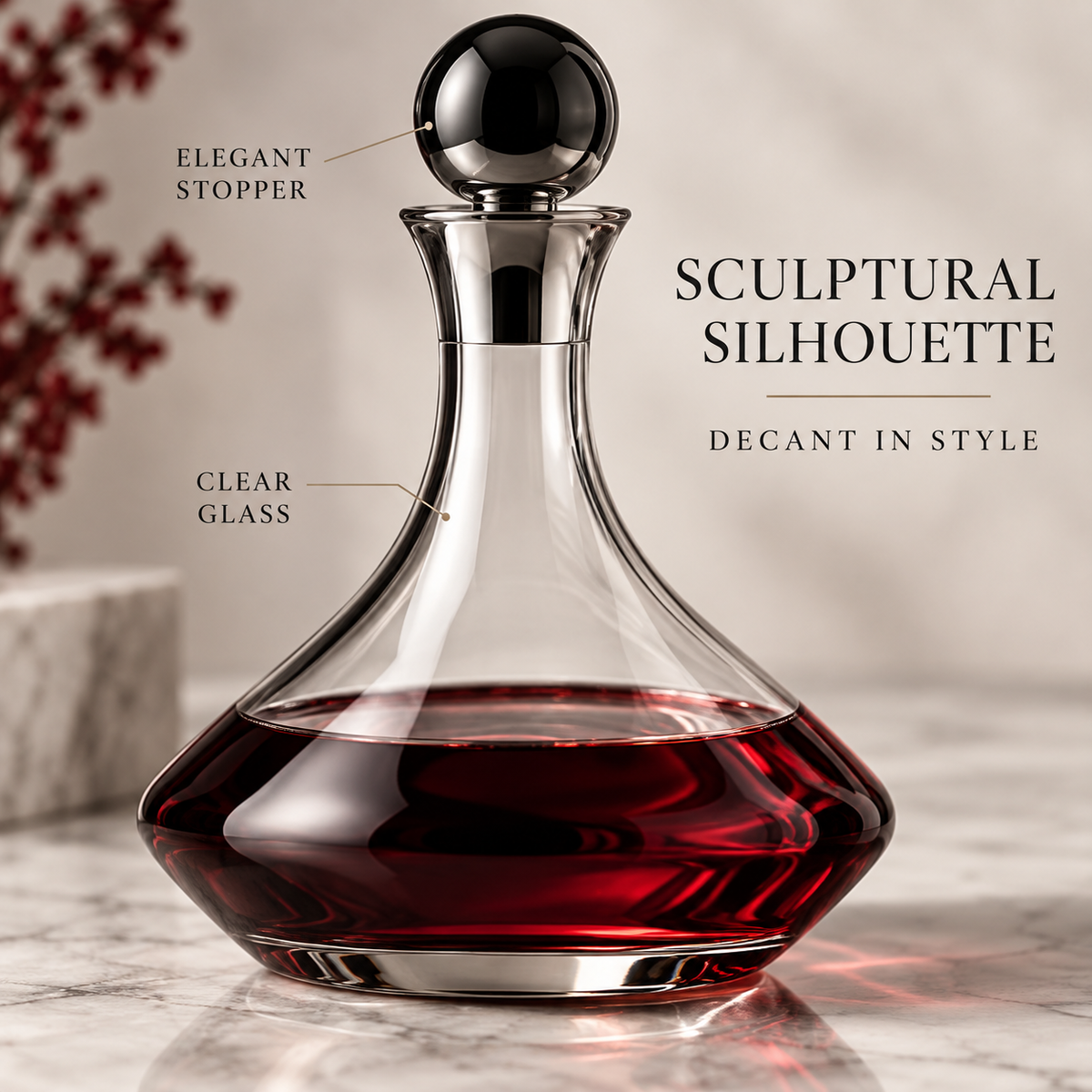 Leafvessa®| Monarque Decanter