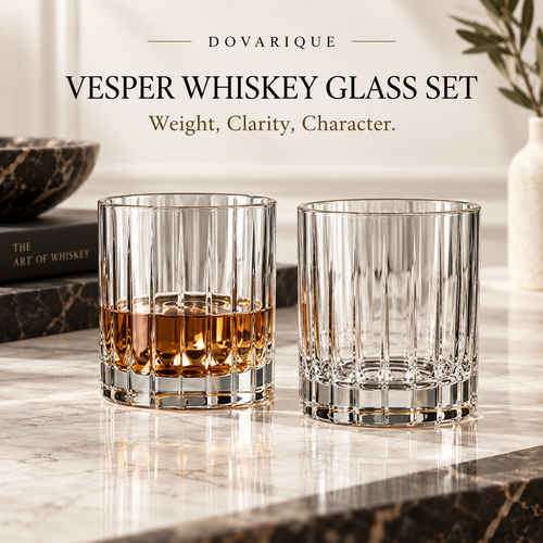 Leafvessa®| Vesper Whisky Glass Set