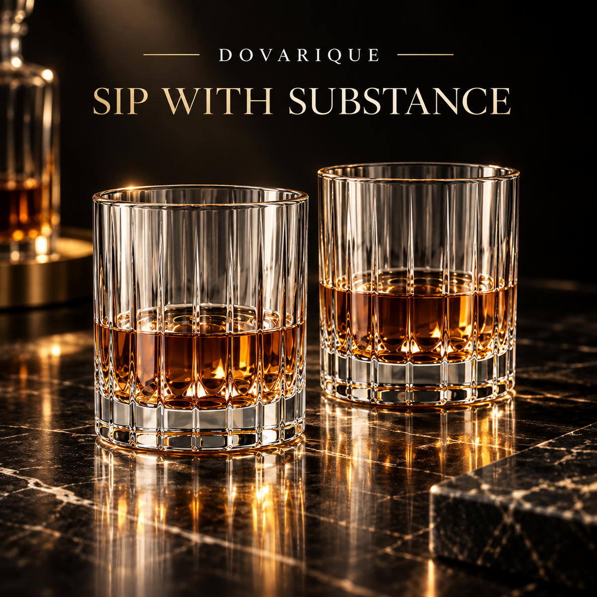 Leafvessa®| Vesper Whisky Glass Set