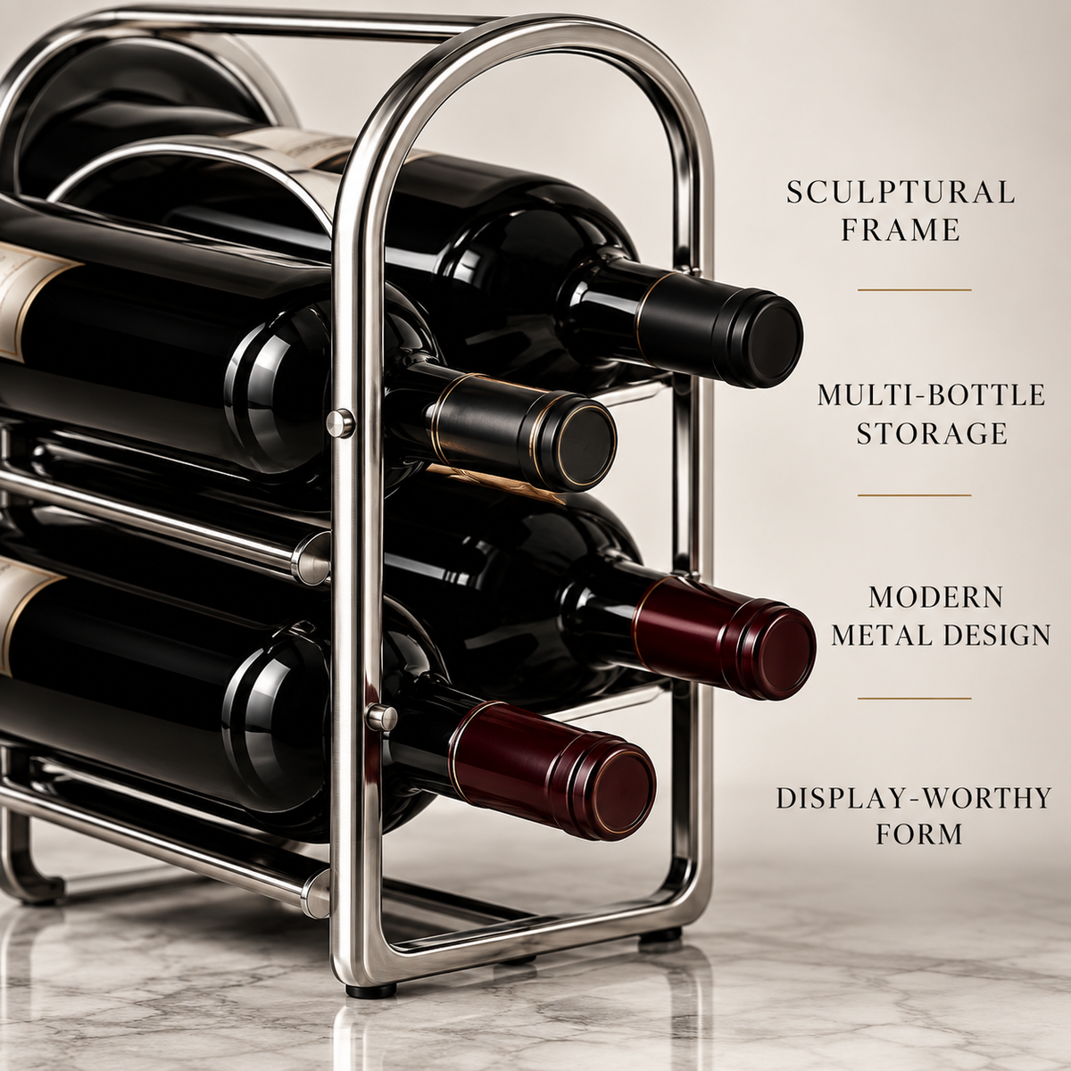Leafvessa®| Nocturne Wine Rack